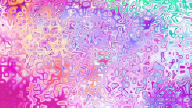 Yumuşak mor ve pembe tonlara sahip soyut organik hücresel doku, sıvı mozaik desen ve rüya gibi dijital yüzey