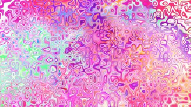 Yumuşak mor ve pembe tonlara sahip soyut organik hücresel doku, sıvı mozaik desen ve rüya gibi dijital yüzey