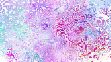 Yumuşak mor ve pembe tonlara sahip soyut organik hücresel doku, sıvı mozaik desen ve rüya gibi dijital yüzey