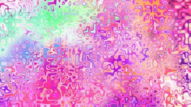 Yumuşak mor ve pembe tonlara sahip soyut organik hücresel doku, sıvı mozaik desen ve rüya gibi dijital yüzey