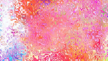 Yumuşak mor ve pembe tonlara sahip soyut organik hücresel doku, sıvı mozaik desen ve rüya gibi dijital yüzey