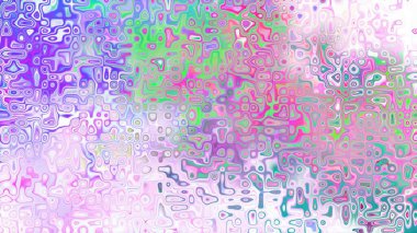 Yumuşak mor ve pembe tonlara sahip soyut organik hücresel doku, sıvı mozaik desen ve rüya gibi dijital yüzey