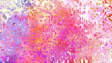 Yumuşak mor ve pembe tonlara sahip soyut organik hücresel doku, sıvı mozaik desen ve rüya gibi dijital yüzey