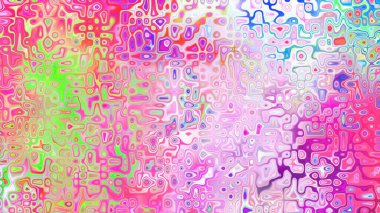 Yumuşak mor ve pembe tonlara sahip soyut organik hücresel doku, sıvı mozaik desen ve rüya gibi dijital yüzey