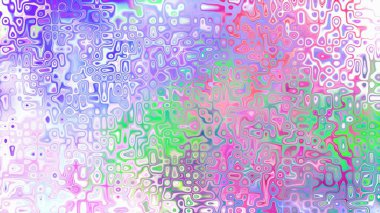 Yumuşak mor ve pembe tonlara sahip soyut organik hücresel doku, sıvı mozaik desen ve rüya gibi dijital yüzey