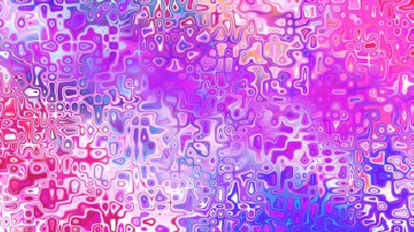 Yumuşak mor ve pembe tonlara sahip soyut organik hücresel doku, sıvı mozaik desen ve rüya gibi dijital yüzey