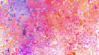 Yumuşak mor ve pembe tonlara sahip soyut organik hücresel doku, sıvı mozaik desen ve rüya gibi dijital yüzey