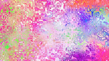 Yumuşak mor ve pembe tonlara sahip soyut organik hücresel doku, sıvı mozaik desen ve rüya gibi dijital yüzey