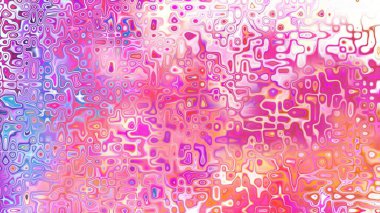 Yumuşak mor ve pembe tonlara sahip soyut organik hücresel doku, sıvı mozaik desen ve rüya gibi dijital yüzey