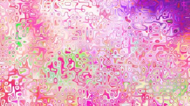 Yumuşak mor ve pembe tonlara sahip soyut organik hücresel doku, sıvı mozaik desen ve rüya gibi dijital yüzey