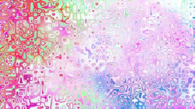 Yumuşak mor ve pembe tonlara sahip soyut organik hücresel doku, sıvı mozaik desen ve rüya gibi dijital yüzey