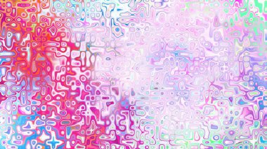 Yumuşak mor ve pembe tonlara sahip soyut organik hücresel doku, sıvı mozaik desen ve rüya gibi dijital yüzey