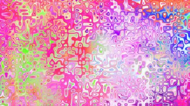 Yumuşak mor ve pembe tonlara sahip soyut organik hücresel doku, sıvı mozaik desen ve rüya gibi dijital yüzey