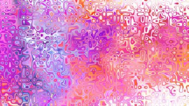 Yumuşak mor ve pembe tonlara sahip soyut organik hücresel doku, sıvı mozaik desen ve rüya gibi dijital yüzey