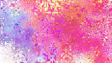 Yumuşak mor ve pembe tonlara sahip soyut organik hücresel doku, sıvı mozaik desen ve rüya gibi dijital yüzey