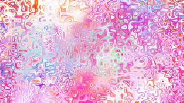 Yumuşak mor ve pembe tonlara sahip soyut organik hücresel doku, sıvı mozaik desen ve rüya gibi dijital yüzey