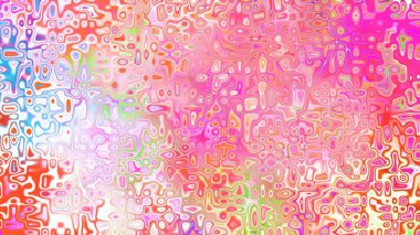 Yumuşak mor ve pembe tonlara sahip soyut organik hücresel doku, sıvı mozaik desen ve rüya gibi dijital yüzey