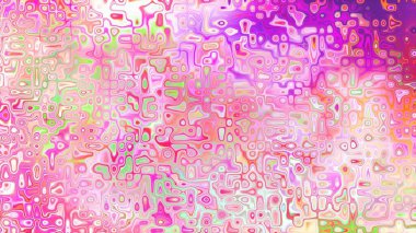 Yumuşak mor ve pembe tonlara sahip soyut organik hücresel doku, sıvı mozaik desen ve rüya gibi dijital yüzey