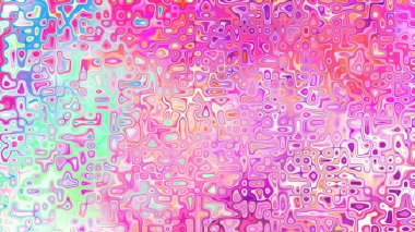 Yumuşak mor ve pembe tonlara sahip soyut organik hücresel doku, sıvı mozaik desen ve rüya gibi dijital yüzey