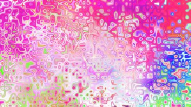 Yumuşak mor ve pembe tonlara sahip soyut organik hücresel doku, sıvı mozaik desen ve rüya gibi dijital yüzey