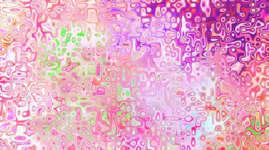 Yumuşak mor ve pembe tonlara sahip soyut organik hücresel doku, sıvı mozaik desen ve rüya gibi dijital yüzey