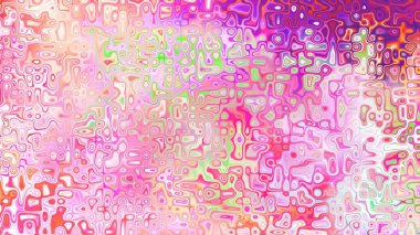 Yumuşak mor ve pembe tonlara sahip soyut organik hücresel doku, sıvı mozaik desen ve rüya gibi dijital yüzey