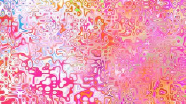 Yumuşak mor ve pembe tonlara sahip soyut organik hücresel doku, sıvı mozaik desen ve rüya gibi dijital yüzey