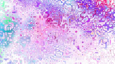 Yumuşak mor ve pembe tonlara sahip soyut organik hücresel doku, sıvı mozaik desen ve rüya gibi dijital yüzey