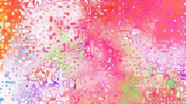 Yumuşak mor ve pembe tonlara sahip soyut organik hücresel doku, sıvı mozaik desen ve rüya gibi dijital yüzey