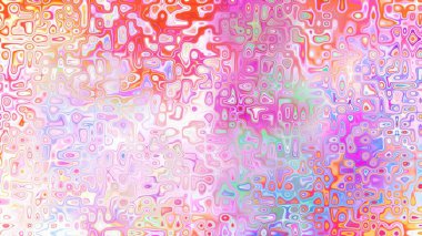 Yumuşak mor ve pembe tonlara sahip soyut organik hücresel doku, sıvı mozaik desen ve rüya gibi dijital yüzey