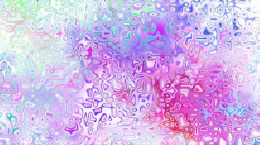 Yumuşak mor ve pembe tonlara sahip soyut organik hücresel doku, sıvı mozaik desen ve rüya gibi dijital yüzey