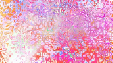 Yumuşak mor ve pembe tonlara sahip soyut organik hücresel doku, sıvı mozaik desen ve rüya gibi dijital yüzey