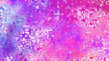 Yumuşak mor ve pembe tonlara sahip soyut organik hücresel doku, sıvı mozaik desen ve rüya gibi dijital yüzey