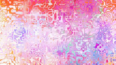 Yumuşak mor ve pembe tonlara sahip soyut organik hücresel doku, sıvı mozaik desen ve rüya gibi dijital yüzey