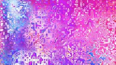 Yumuşak mor ve pembe tonlara sahip soyut organik hücresel doku, sıvı mozaik desen ve rüya gibi dijital yüzey