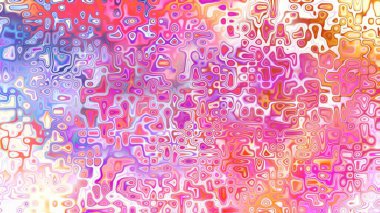 Yumuşak mor ve pembe tonlara sahip soyut organik hücresel doku, sıvı mozaik desen ve rüya gibi dijital yüzey