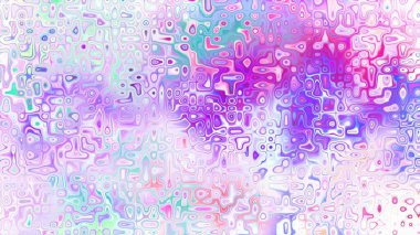 Yumuşak mor ve pembe tonlara sahip soyut organik hücresel doku, sıvı mozaik desen ve rüya gibi dijital yüzey