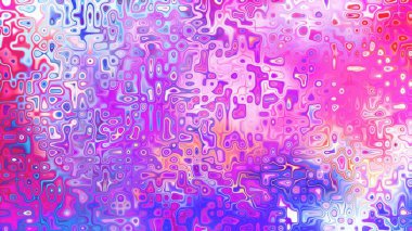 Yumuşak mor ve pembe tonlara sahip soyut organik hücresel doku, sıvı mozaik desen ve rüya gibi dijital yüzey