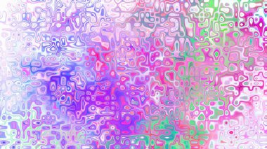 Yumuşak mor ve pembe tonlara sahip soyut organik hücresel doku, sıvı mozaik desen ve rüya gibi dijital yüzey