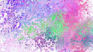 Yumuşak mor ve pembe tonlara sahip soyut organik hücresel doku, sıvı mozaik desen ve rüya gibi dijital yüzey