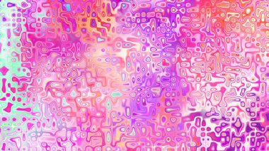 Yumuşak mor ve pembe tonlara sahip soyut organik hücresel doku, sıvı mozaik desen ve rüya gibi dijital yüzey