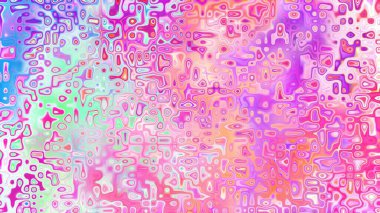 Yumuşak mor ve pembe tonlara sahip soyut organik hücresel doku, sıvı mozaik desen ve rüya gibi dijital yüzey