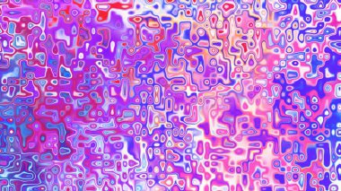 Yumuşak mor ve pembe tonlara sahip soyut organik hücresel doku, sıvı mozaik desen ve rüya gibi dijital yüzey