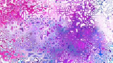 Yumuşak mor ve pembe tonlara sahip soyut organik hücresel doku, sıvı mozaik desen ve rüya gibi dijital yüzey
