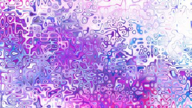 Yumuşak mor ve pembe tonlara sahip soyut organik hücresel doku, sıvı mozaik desen ve rüya gibi dijital yüzey