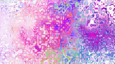 Yumuşak mor ve pembe tonlara sahip soyut organik hücresel doku, sıvı mozaik desen ve rüya gibi dijital yüzey