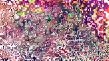 Yumuşak mor ve pembe tonlara sahip soyut organik hücresel doku, sıvı mozaik desen ve rüya gibi dijital yüzey