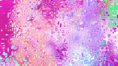 Yumuşak mor ve pembe tonlara sahip soyut organik hücresel doku, sıvı mozaik desen ve rüya gibi dijital yüzey