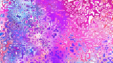 Yumuşak mor ve pembe tonlara sahip soyut organik hücresel doku, sıvı mozaik desen ve rüya gibi dijital yüzey