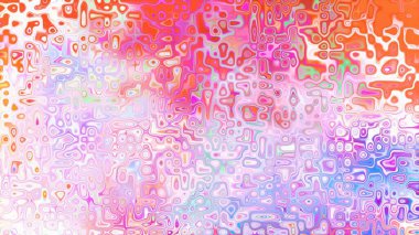 Yumuşak mor ve pembe tonlara sahip soyut organik hücresel doku, sıvı mozaik desen ve rüya gibi dijital yüzey